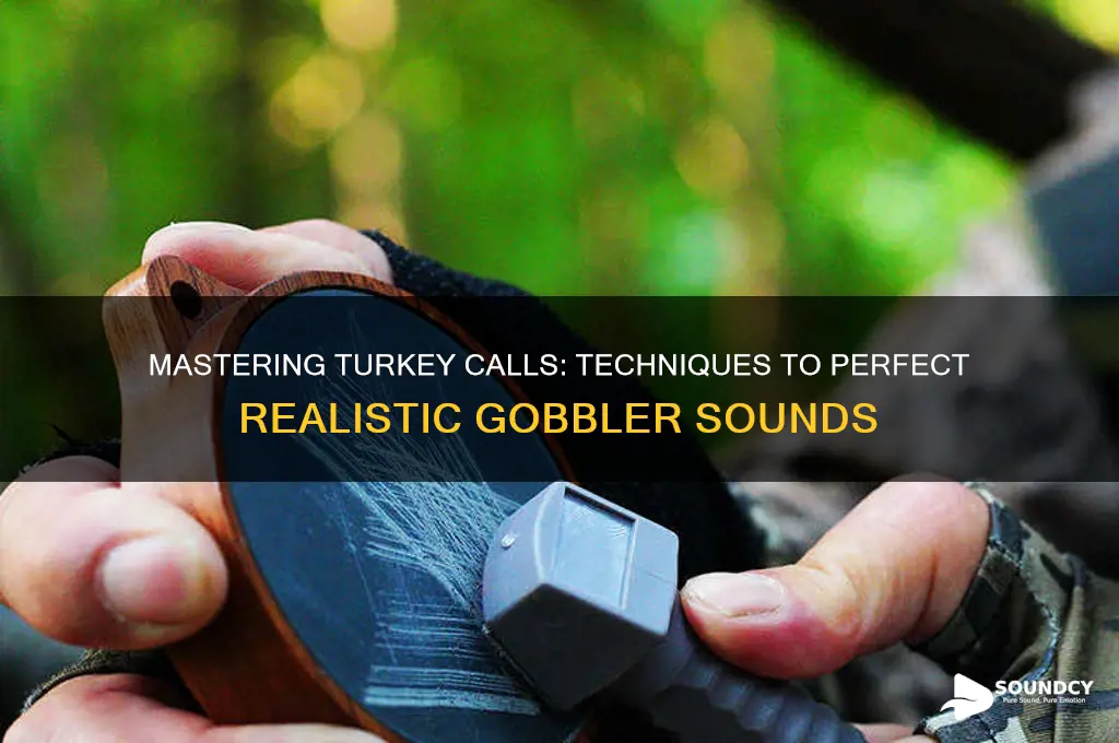 how to make turkey sounds