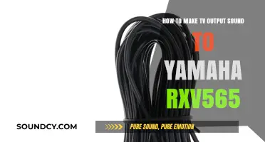 Connect Your TV to Yamaha RXV565: Easy Audio Setup Guide