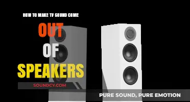 Connect TV Audio to Speakers: A Simple Setup Guide