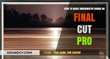 Create Immersive Underwater Sound Effects in Final Cut Pro Easily