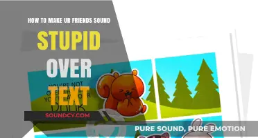 Mastering Text Tricks: How to Playfully Make Friends Sound Silly