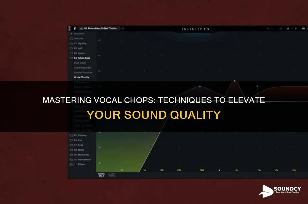 how to make vocal chops not sound like shit