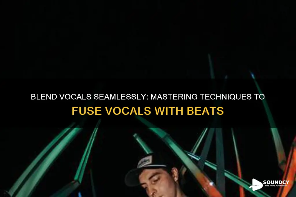 how to make vocals sound apart of the beat