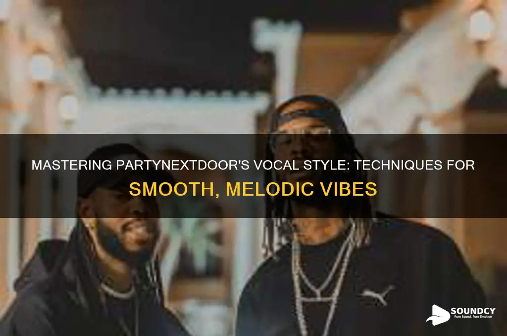 how to make vocals sound like party next door