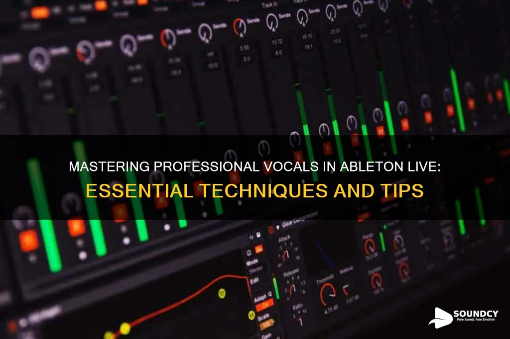 how to make vocals sound professional in ableton live