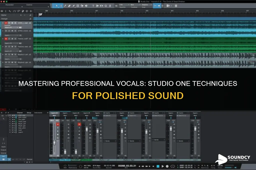 how to make vocals sound professional in studio one