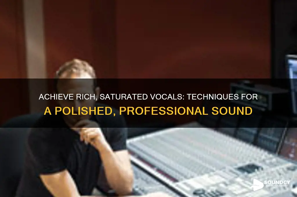 how to make vocals super saturated but sound nice