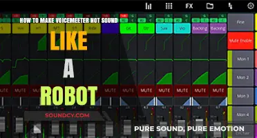 Fix Voicemeeter's Robotic Sound: Simple Steps for Natural Audio