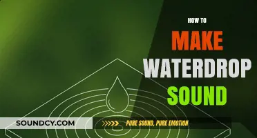 Creating Soothing Waterdrop Sounds: A Step-by-Step Guide for Beginners