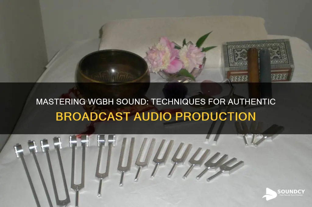 how to make wgbh sound