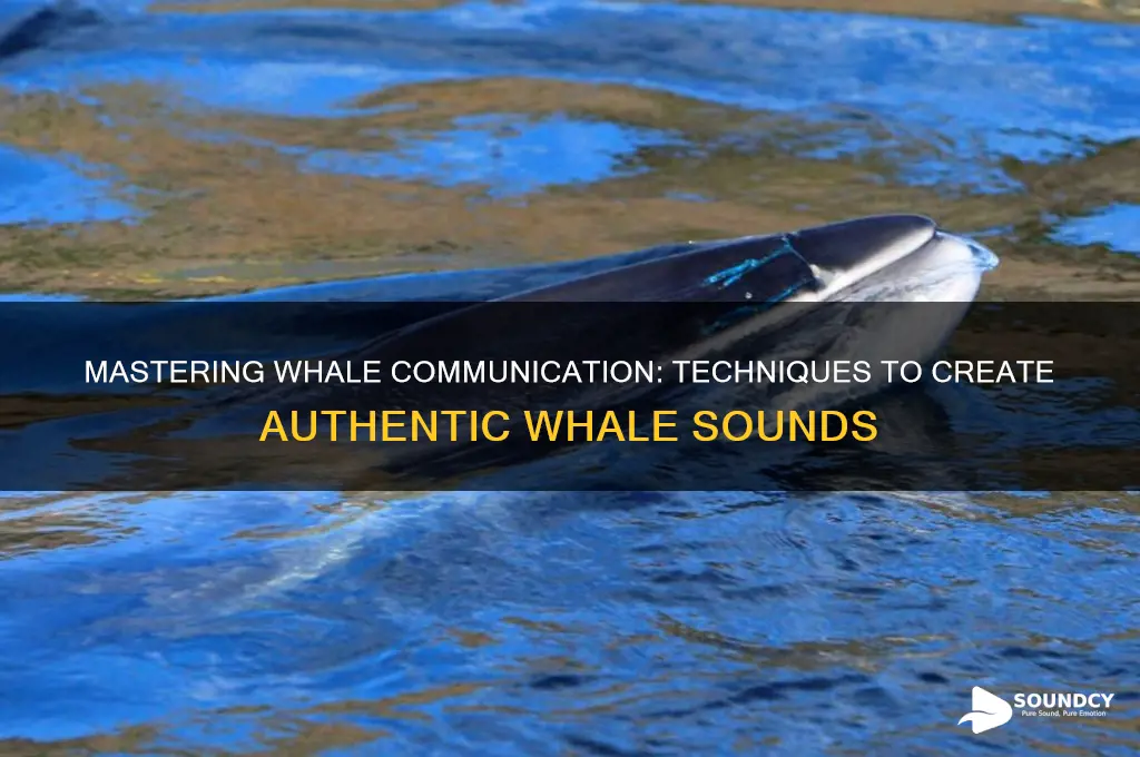 how to make whale sounds