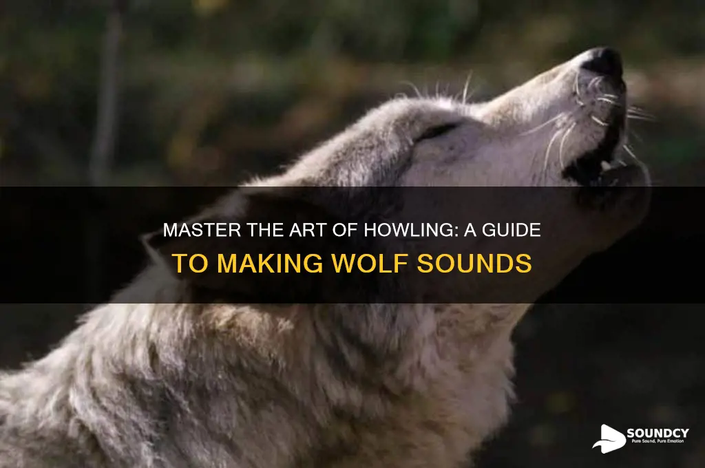 how to make wolf sounds