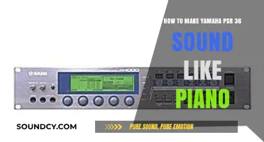 Mastering Yamaha PSR-36: Techniques to Achieve Authentic Piano Sound