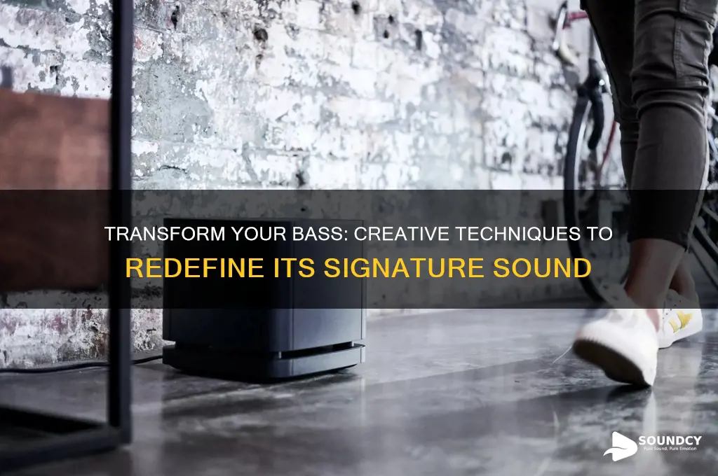 how to make you bass not sound like bass