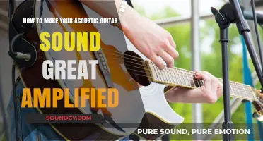 Amplify Your Acoustic Guitar: Tips for Rich, Clear Sound