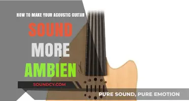 Enhance Your Acoustic Guitar's Ambience: Tips for a Richer, Dreamier Sound