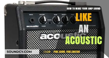 Achieving Acoustic Perfection: Tips to Transform Your Amp's Sound