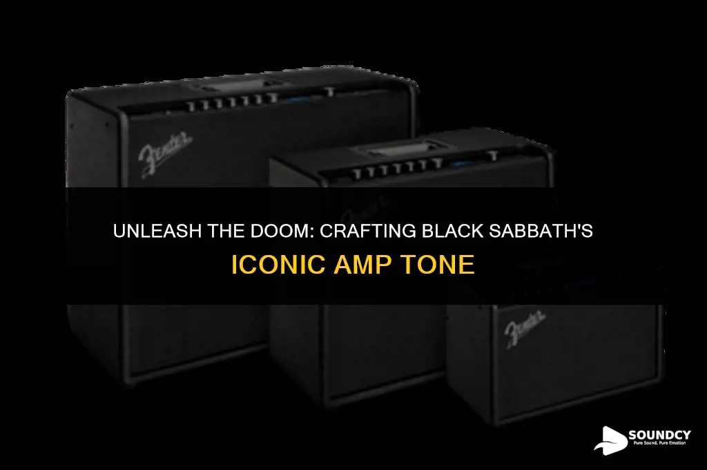 how to make your amp sound like black sabbath