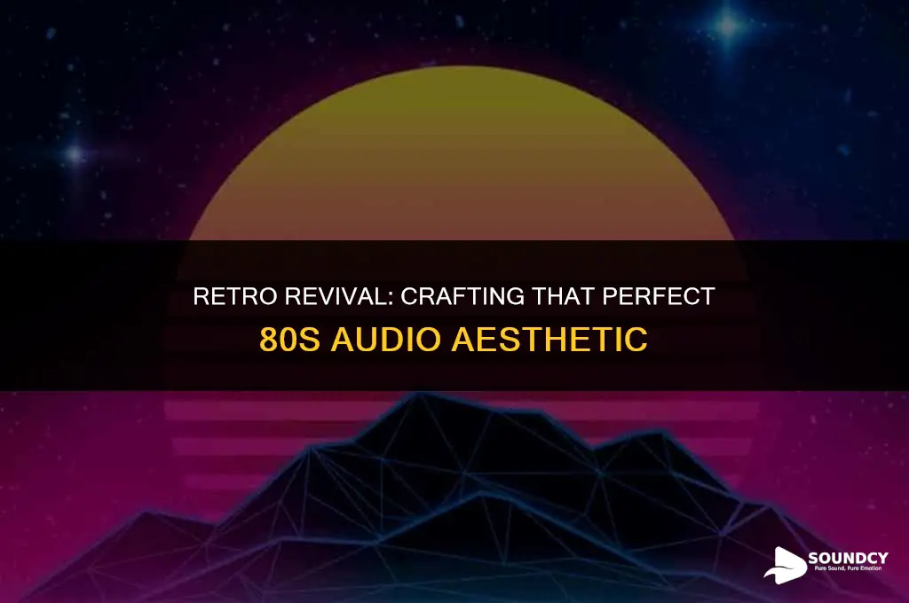 how to make your audio sound 80