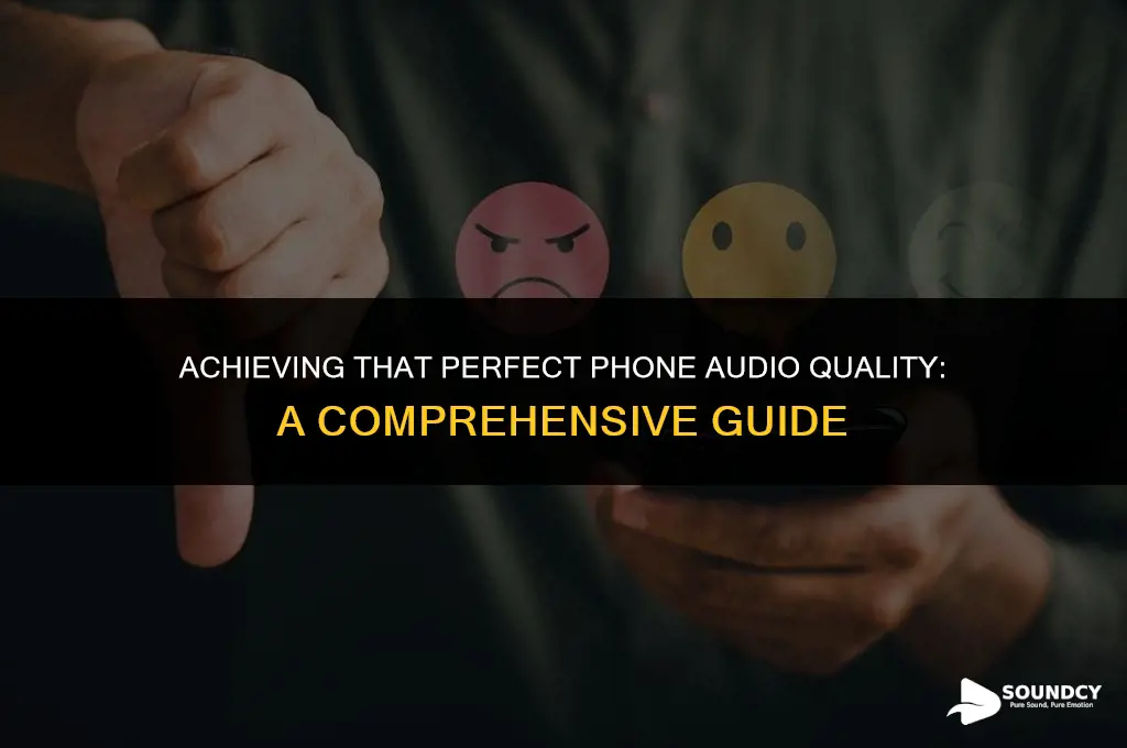 how to make your audio sound like a phone