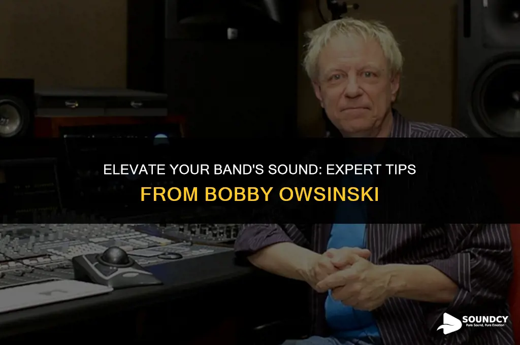 how to make your band sound great bobby owsinski