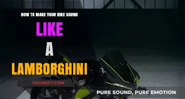 Rev Up Your Ride: Transform Your Bike's Sound to Lamborghini Levels