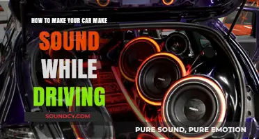 Revving Up the Road: How to Make Your Car Make Sound While Driving