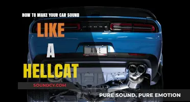 Unleash the Beast: Transform Your Car's Sound to Hellcat Fury