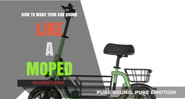 Revving Up the Retro Vibe: Transform Your Car's Sound to Moped Magic