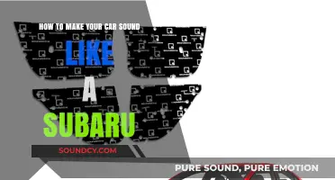 Revving Up Your Ride: A Guide to Subaru-Inspired Car Sounds