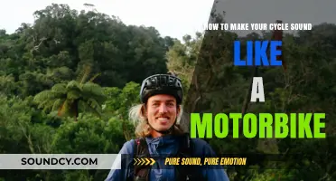 Rev Up Your Ride: Transform Your Bicycle's Sound to a Roaring Motorbike