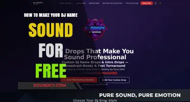 Crafting Your DJ Moniker: A Guide to Free Sound Branding