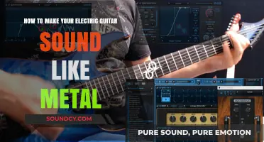 Unleash the Metal: Tips to Make Your Electric Guitar Roar