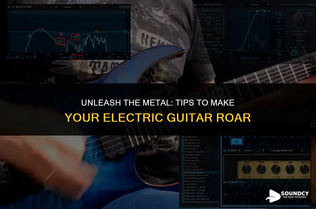 how to make your electric guitar sound like metal