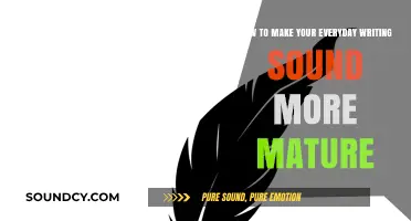 Elevate Your Prose: Tips for Mature and Sophisticated Writing