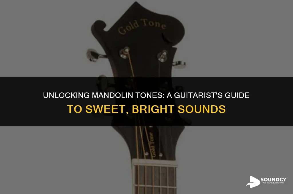 how to make your guitar sound like a mandolin