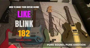 Mastering the Blink-182 Guitar Tone: A Comprehensive Guide