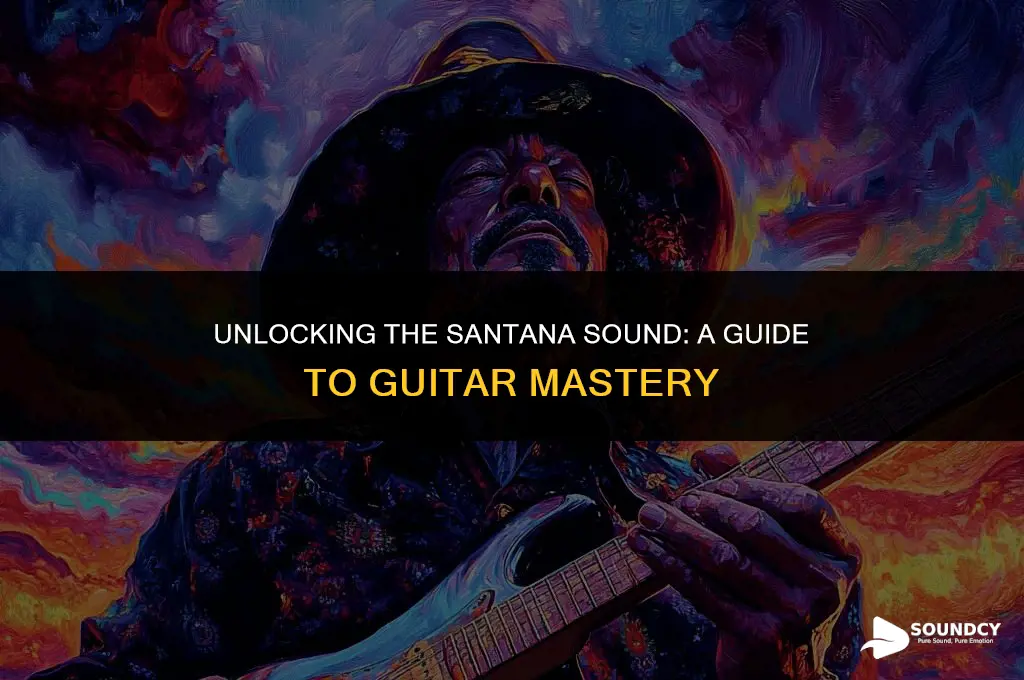 how to make your guitar sound like carlos santana