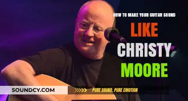 Achieving the Christy Moore Guitar Tone: A Comprehensive Guide