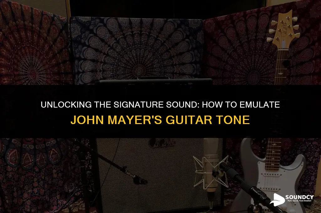 how to make your guitar sound like john mayer