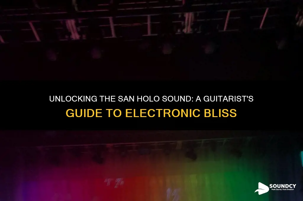 how to make your guitar sound like san holo