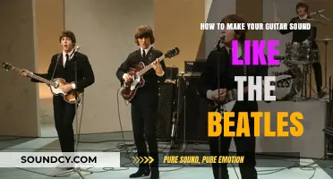 Achieving That Beatles Tone: A Guitarist's Guide to Sonic Bliss