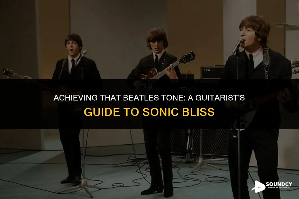 how to make your guitar sound like the beatles