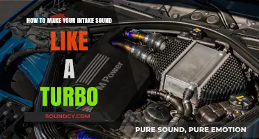 Revving Up Your Ride: The Ultimate Guide to Turbo-Like Intake Sounds