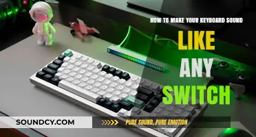 Customize Your Keyboard: Emulating Any Switch Sound