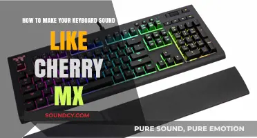 Customizing Your Keyboard: Achieving the Cherry MX Sound