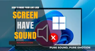 Enable Audio on Your Live Lock Screen: A Step-by-Step Guide
