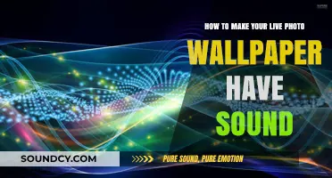 Revive Your Live Photo Wallpaper with Sound: A Step-by-Step Guide
