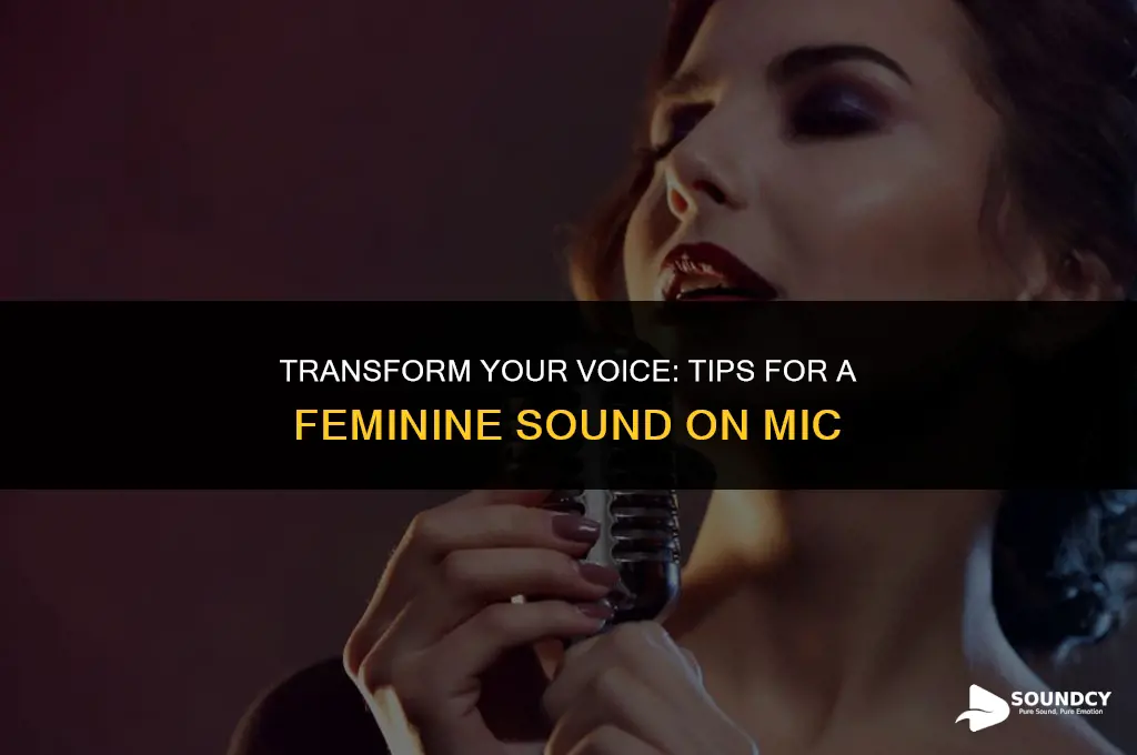 how to make your mic sound like a girl