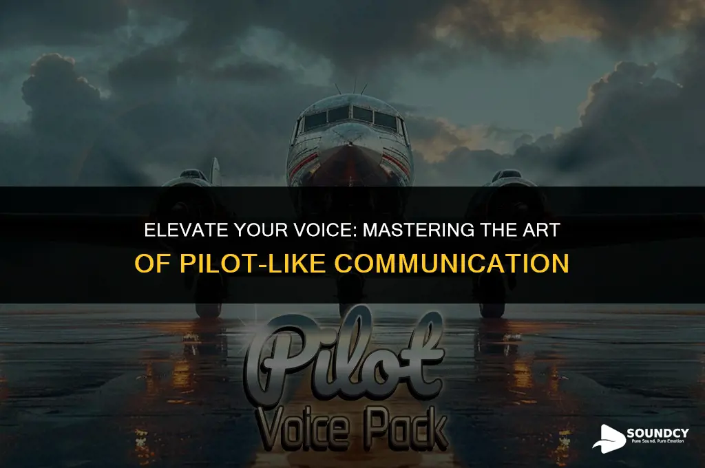 how to make your mic sound like a pilot